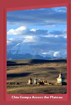 Chiu Gompa Across the Tibetal  Plateau