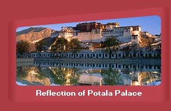 Reflection of Potala Palace