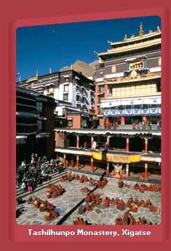 Tashilhunpo monastery, Xigatse, Tibet