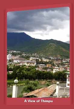 A View of Thimpu