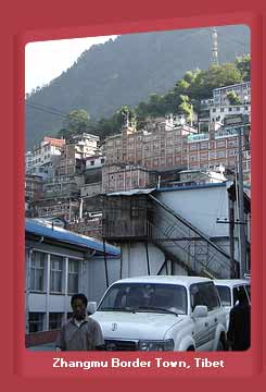 Zhangmu Border Town, Tibet